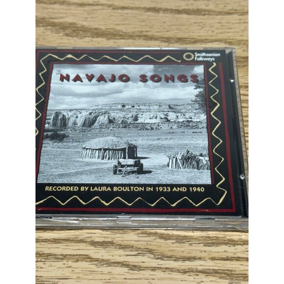 New Sealed CD Navajo Songs Recorded By Laura Bolton 1933 1940 Smithsonian - Picture 3 of 6